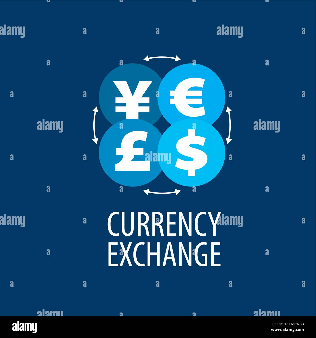 vector logo currency exchange Stock Vector Image & Art - Alamy