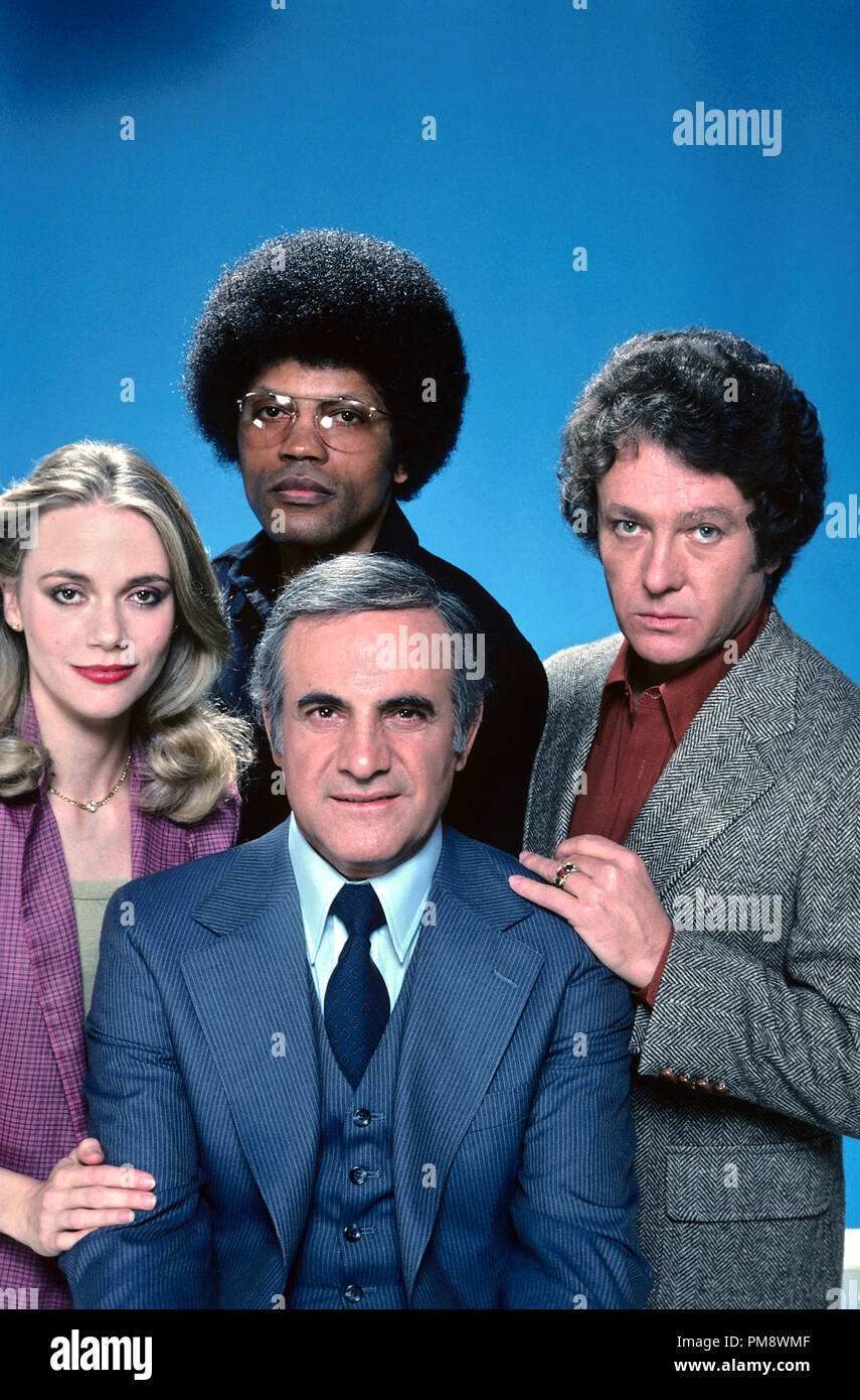 Studio Publicity Still from 'Return of the Mod Squad' Peggy Lipton, Clarence Williams III, Tige Andrews, Michael Cole 1979 All Rights Reserved   File Reference # 31718077THA  For Editorial Use Only Stock Photo