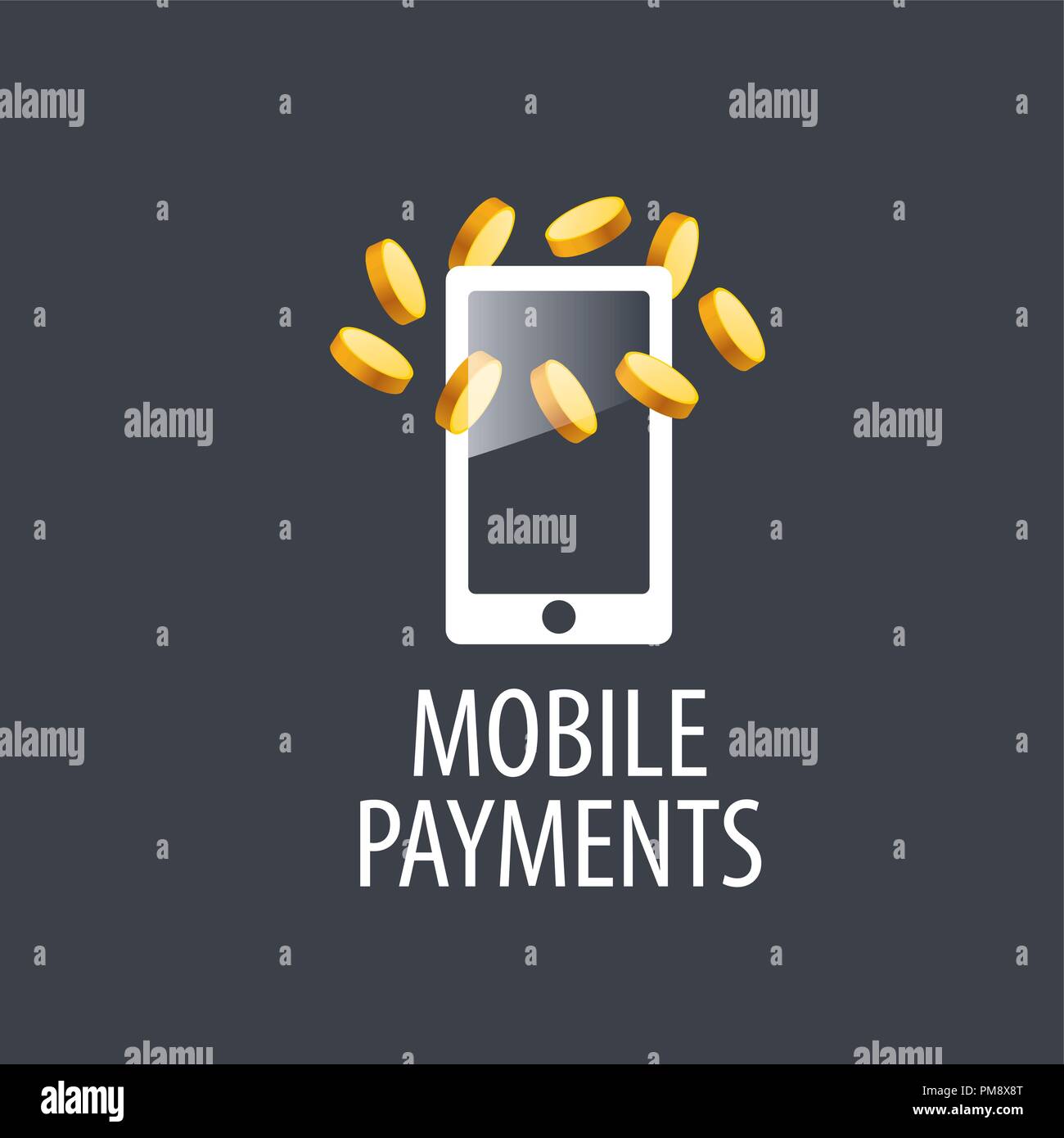 logo mobile payments Stock Vector