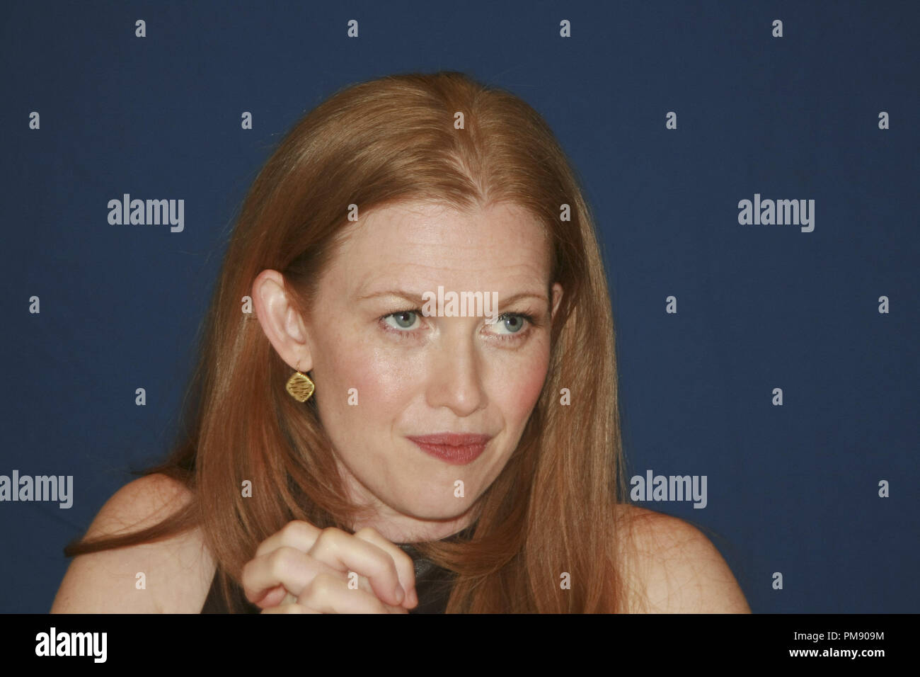 Mireille Enos 'The Killing' Portrait Session, May 8, 2012.  Reproduction by American tabloids is absolutely forbidden. File Reference # 31518 003JRC  For Editorial Use Only -  All Rights Reserved Stock Photo