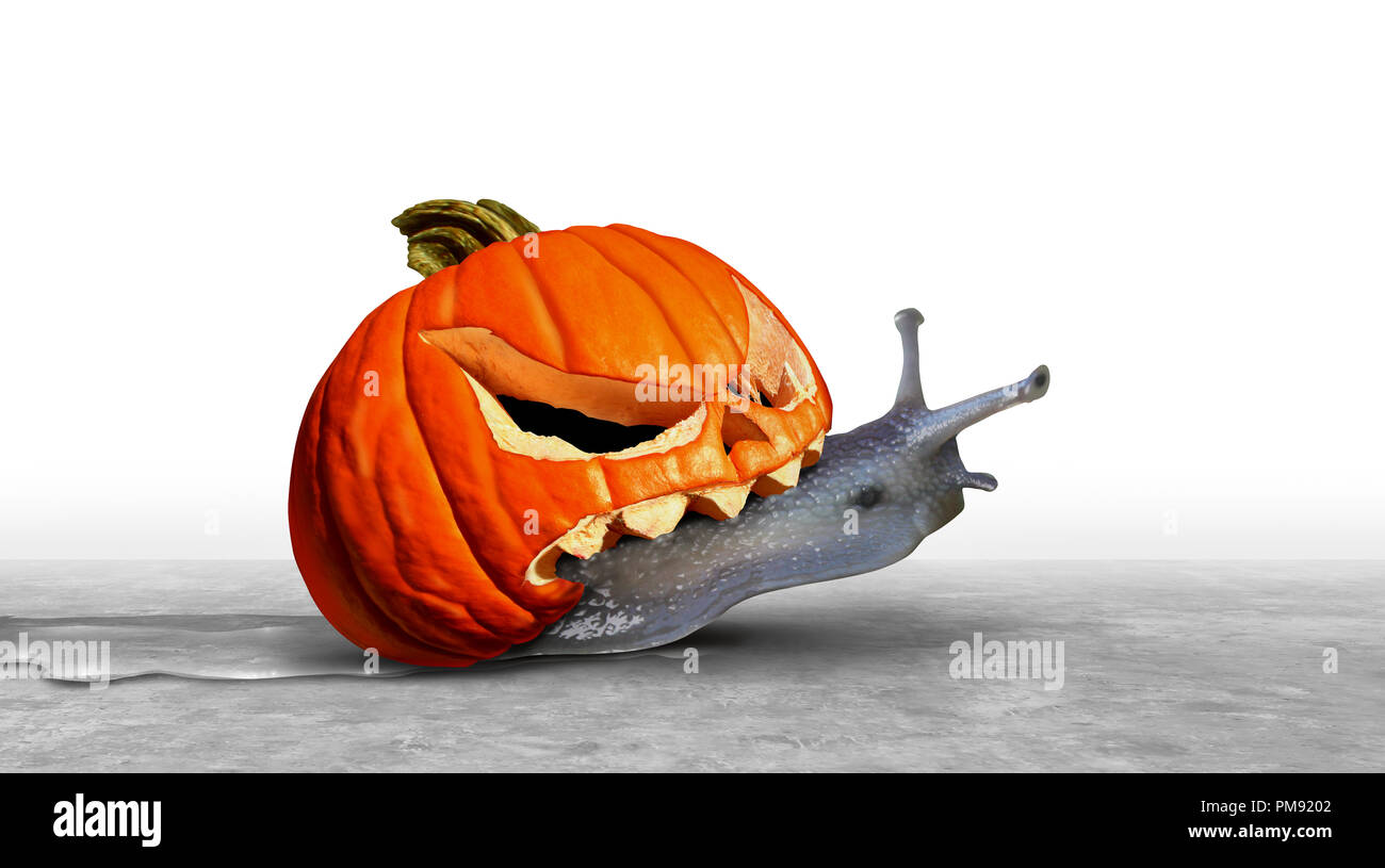 Pumpkin funny snail symbol as a jack o lantern halloween animal icon in a 3D illustration style Stock Photo - Alamy Pumpkin funny snail symbol as a jack o lantern halloween animal icon in a 3D illustration style Stock Photo - Alamy