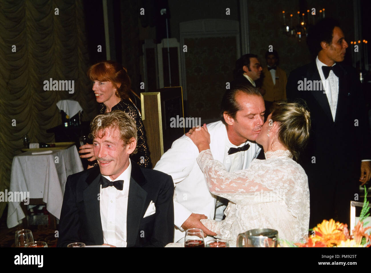 Peter O’Toole and Jack Nicholson, circa 1982. File Reference # 31537
