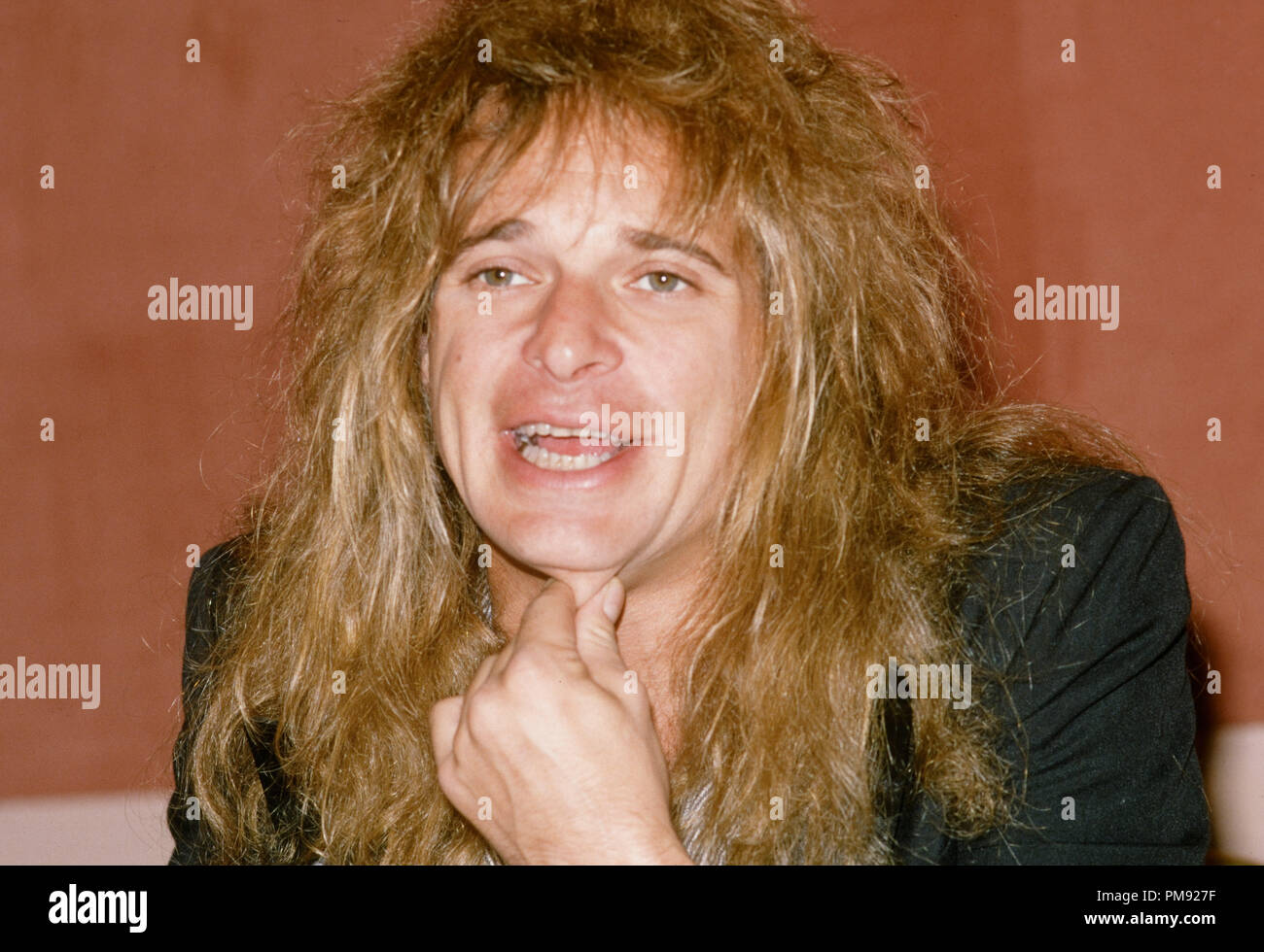 David Lee Roth, circa 1986. File Reference 31537 122JRC Stock Photo