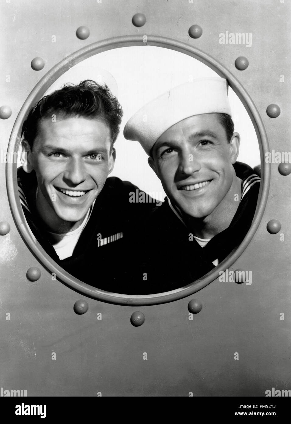 Gene Kelly and Frank Sinatra, "Anchors Aweigh" 1945 MGM File Reference