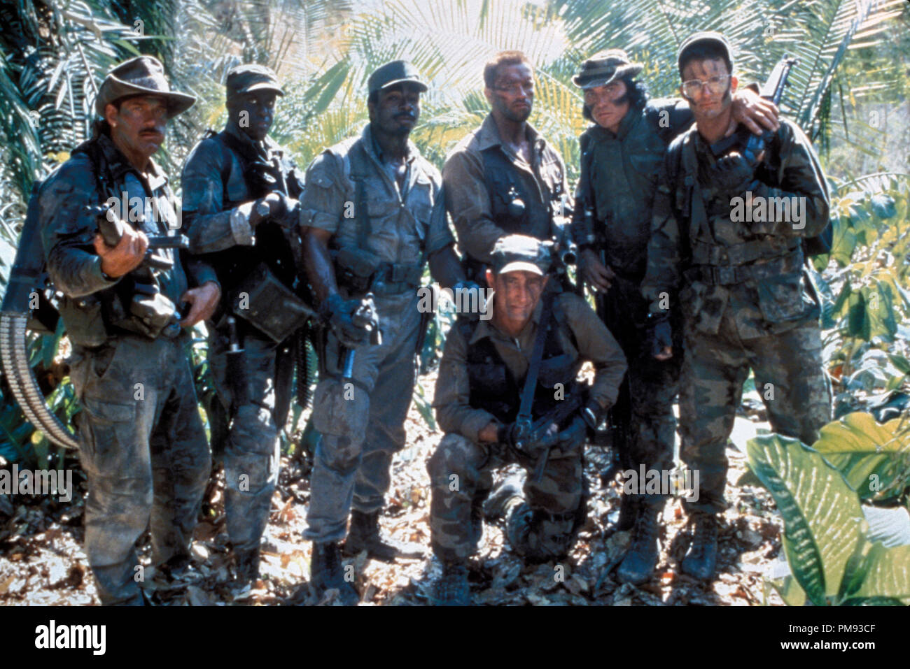 Team Commando - Arnold Schwarzenegger in “Predator” (1987).