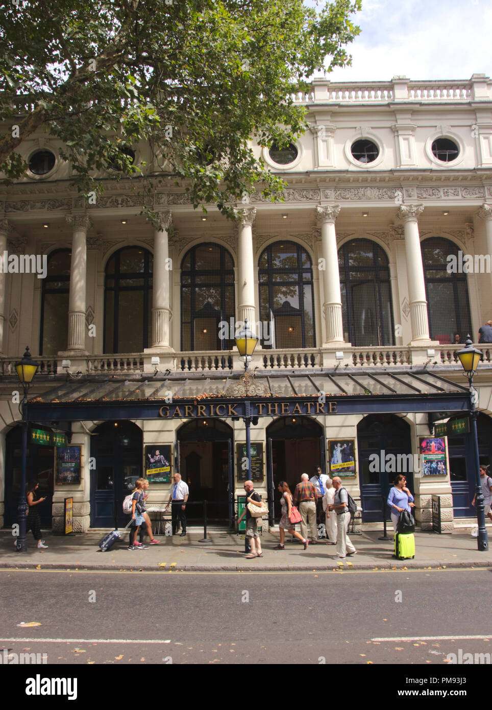 Garrick Theatre Charing Cross Road London Stock Photo