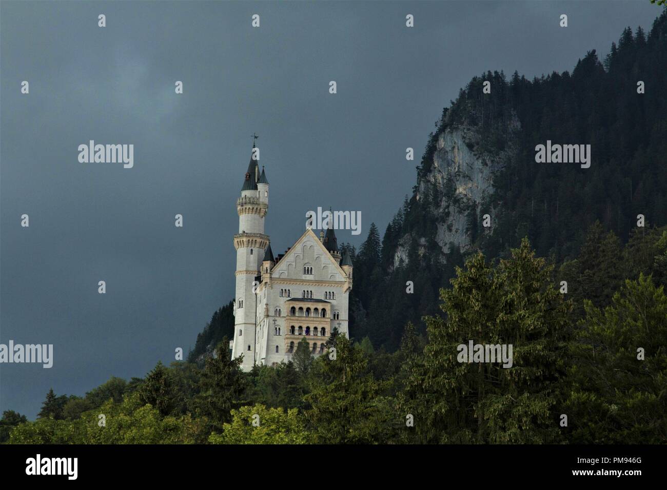 Neuschwanstein castle Stock Photo