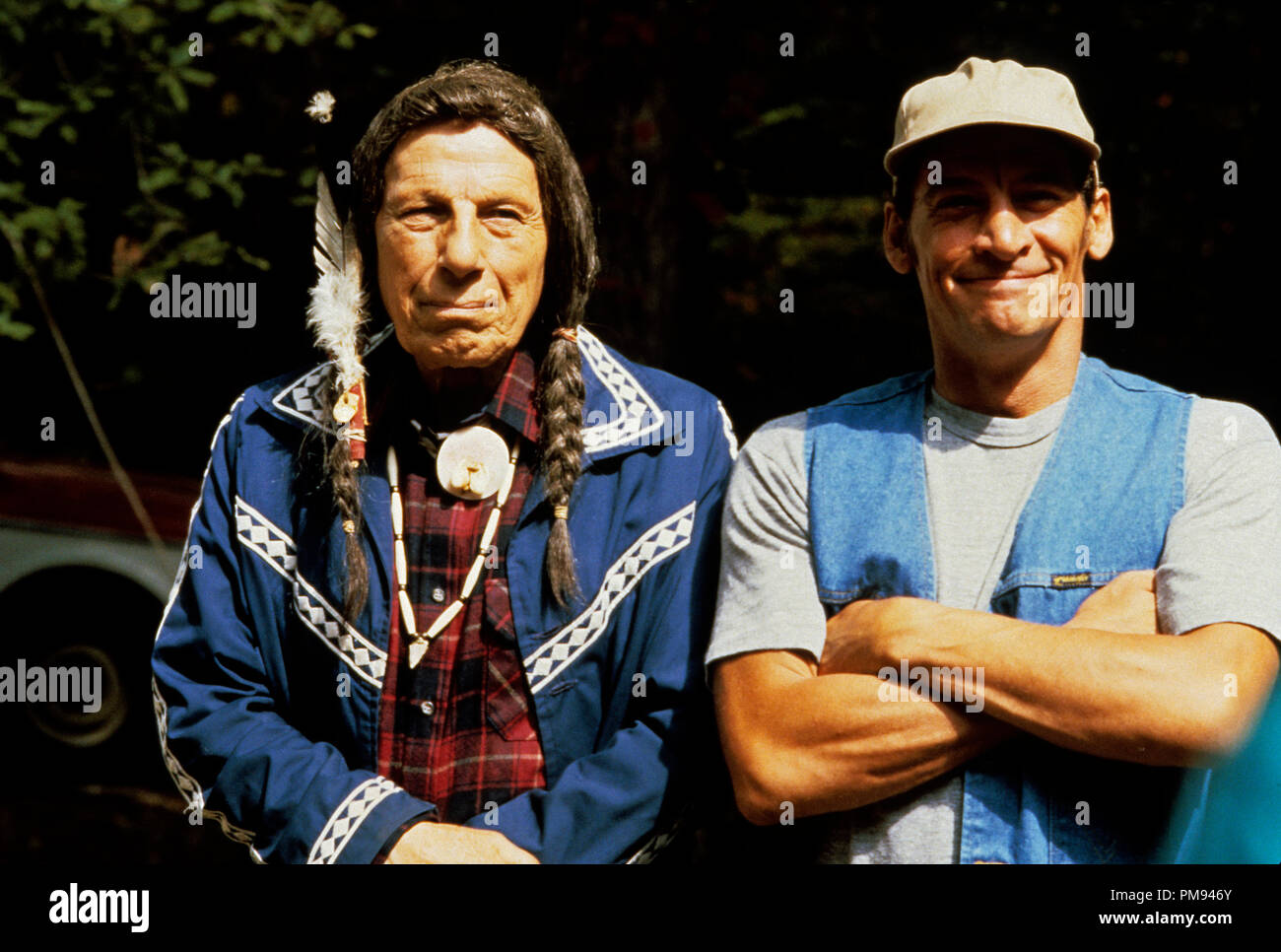 Studio Publicity Still from "Ernest Goes to Camp" Iron Eyes Cody, Jim