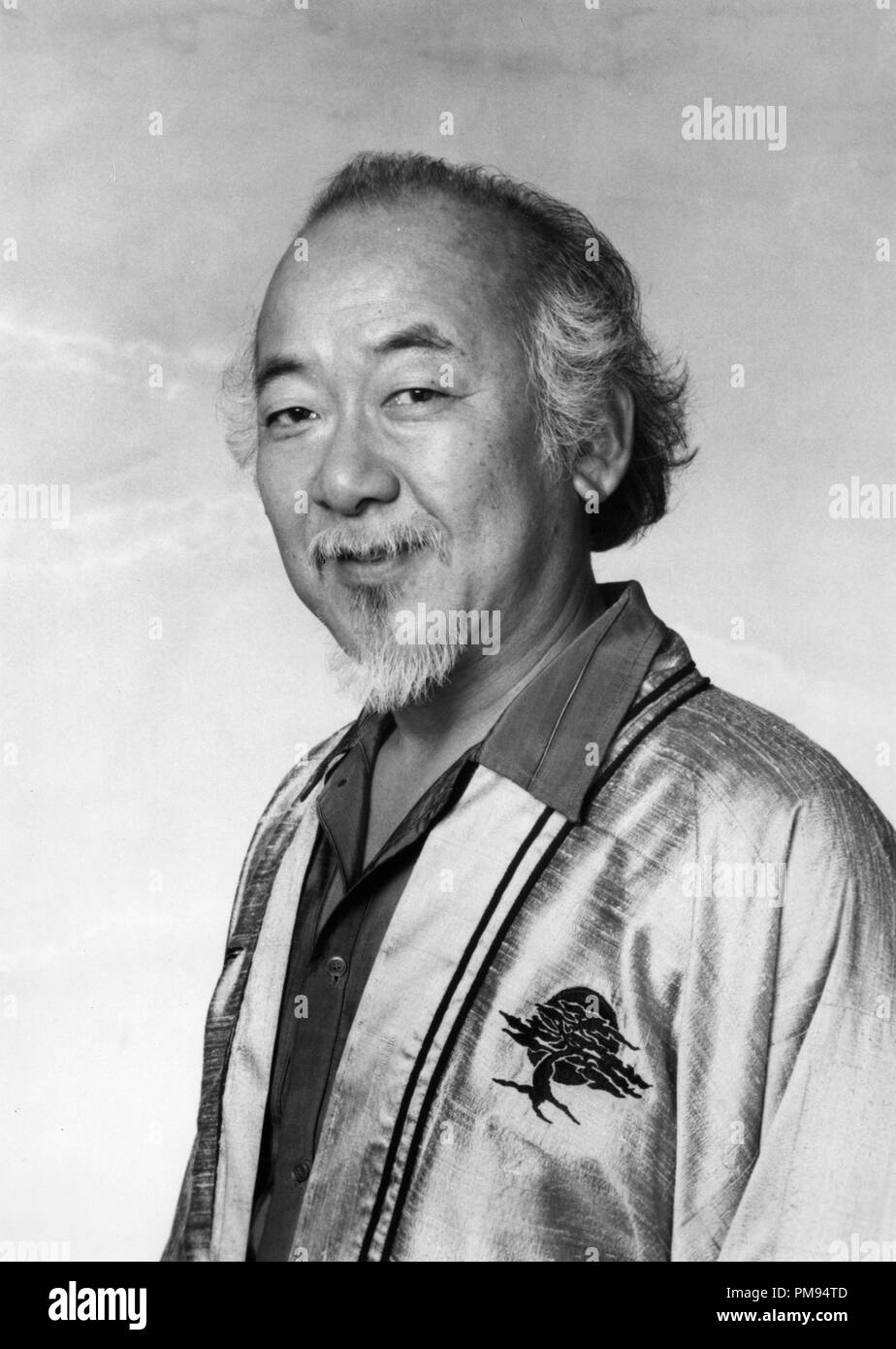 Studio Publicity Still from 'The Karate Kid, Part II' Pat Morita © 1986 Columbia Pictures  All Rights Reserved   File Reference # 31700047THA  For Editorial Use Only Stock Photo