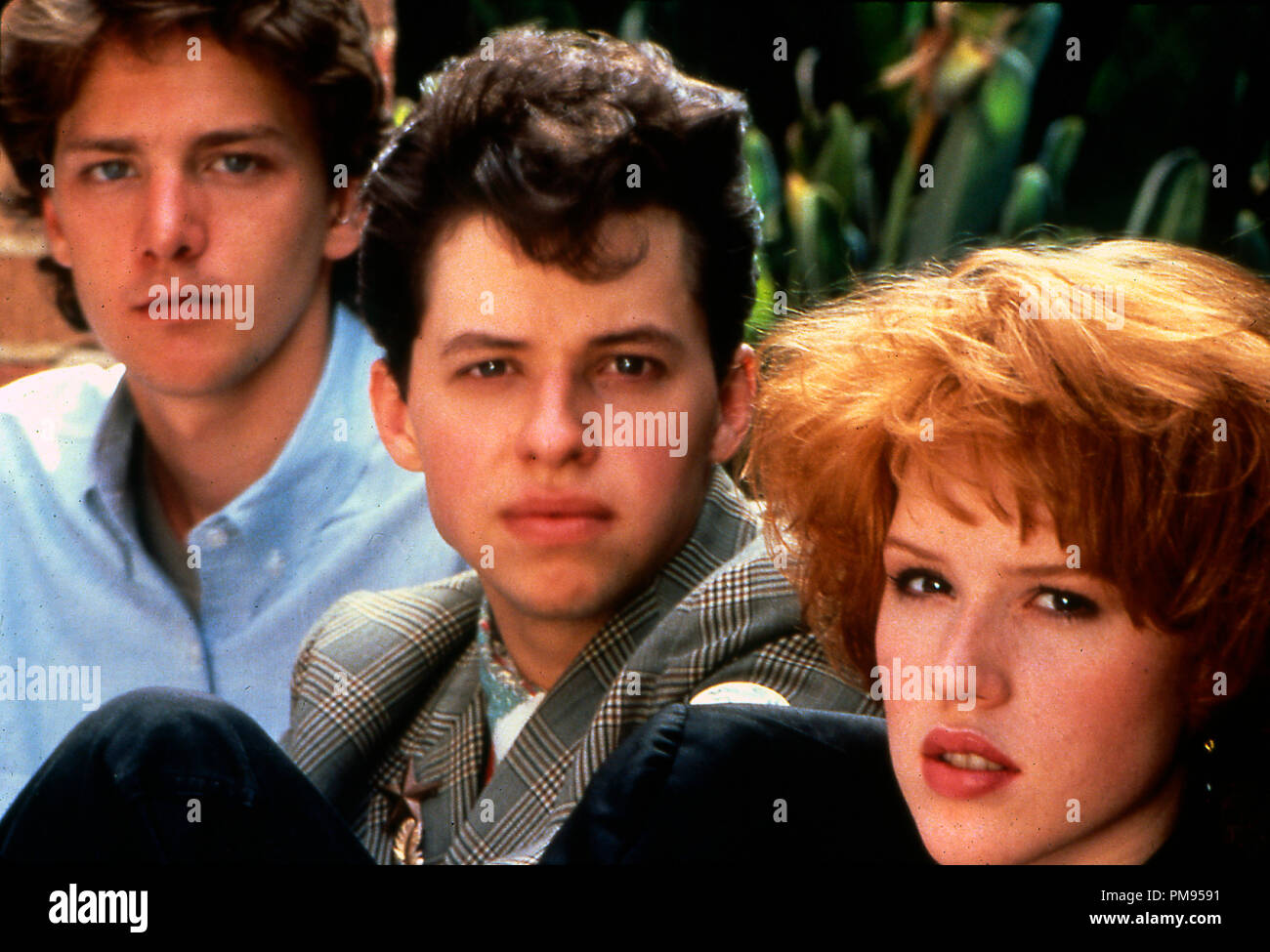 Studio Publicity Still from "Pretty in Pink" Andrew McCarthy, Jon Cryer