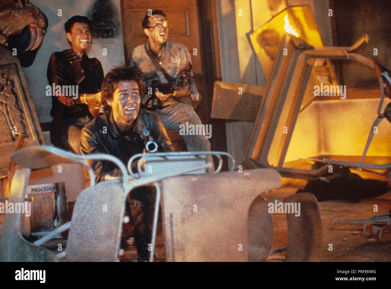 Studio Publicity Still from 'My Science Project' Fisher Stevens, John Stockwell © 1985 Touchstone Pictures  All Rights Reserved   File Reference # 31703209THA  For Editorial Use Only Stock Photo