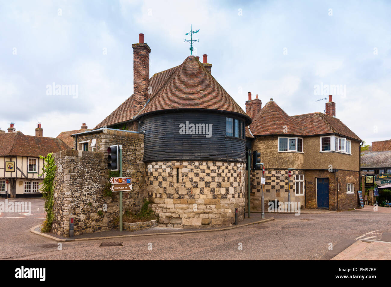 The Barbican, High Street, Sandwich, Kent, UK Stock Photo - Alamy