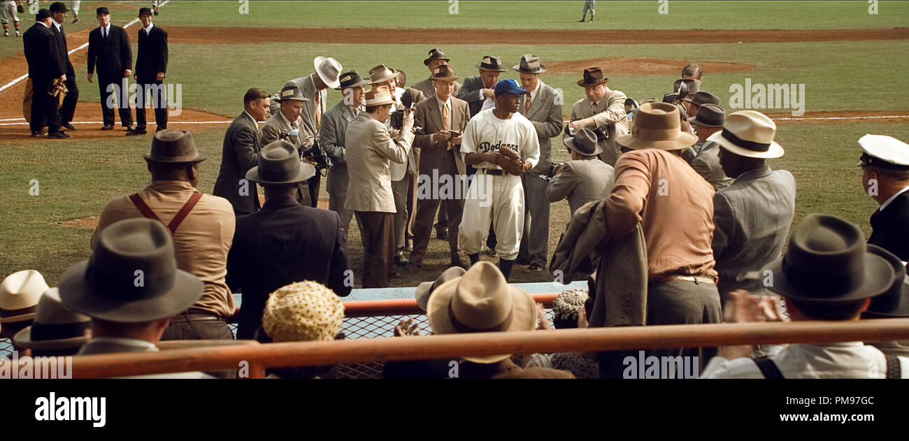 Jackie robinson at bat hi-res stock photography and images - Alamy