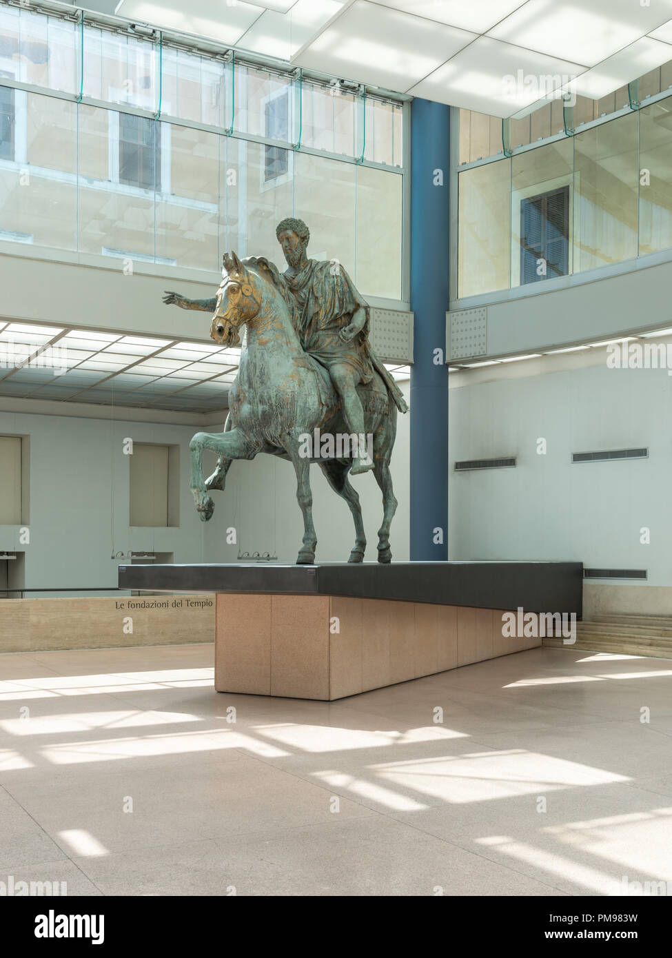 Marcus Aurelius Exedra, Capitoline Museums, Rome, Italy Stock Photo - Alamy