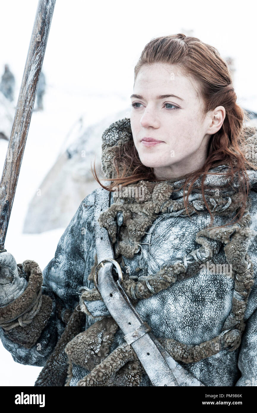 GAME OF THRONES episode 21 season 3 episode 1 Rose Leslie Stock Photo Alamy