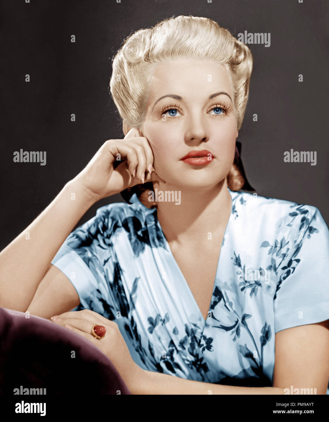 Betty Grable, circa 1942    File Reference # 31955 165THA Stock Photo