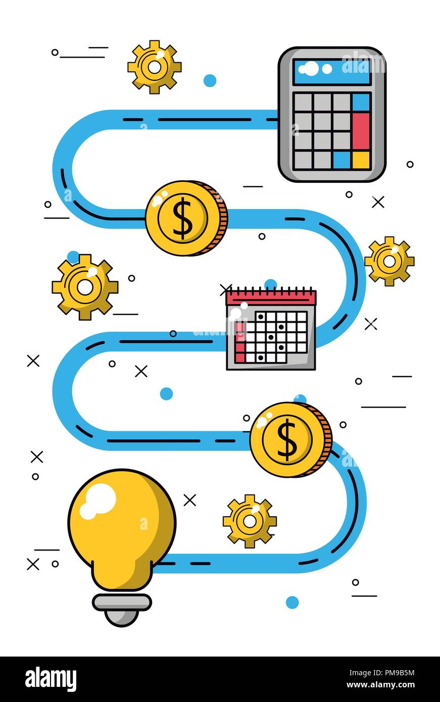 Business and money investment Stock Vector Image & Art - Alamy
