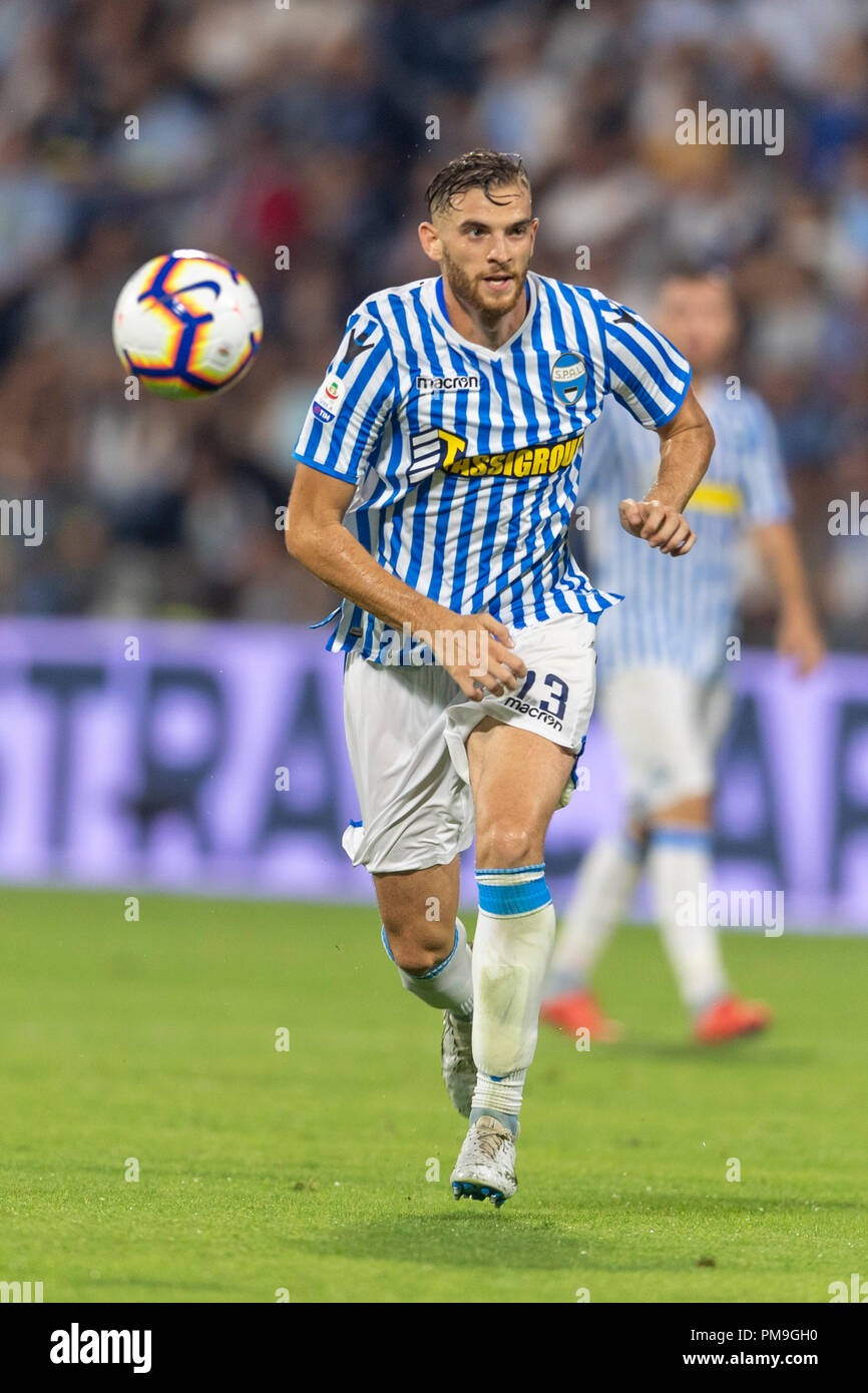 Ferrara, Italy. 18th May, 2017. Serie B Trophy Football/Soccer : Italian Serie  B match between SPAL 2-1 FC Bari at Stadio Paolo Mazza in Ferrara, Italy .  Credit: Maurizio Borsari/AFLO/Alamy Live News