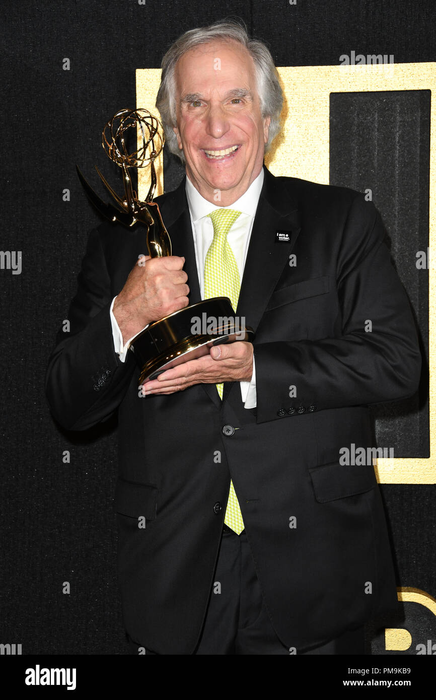 West Hollywood, California, USA. 17th Sep, 2018. Henry Winkler with