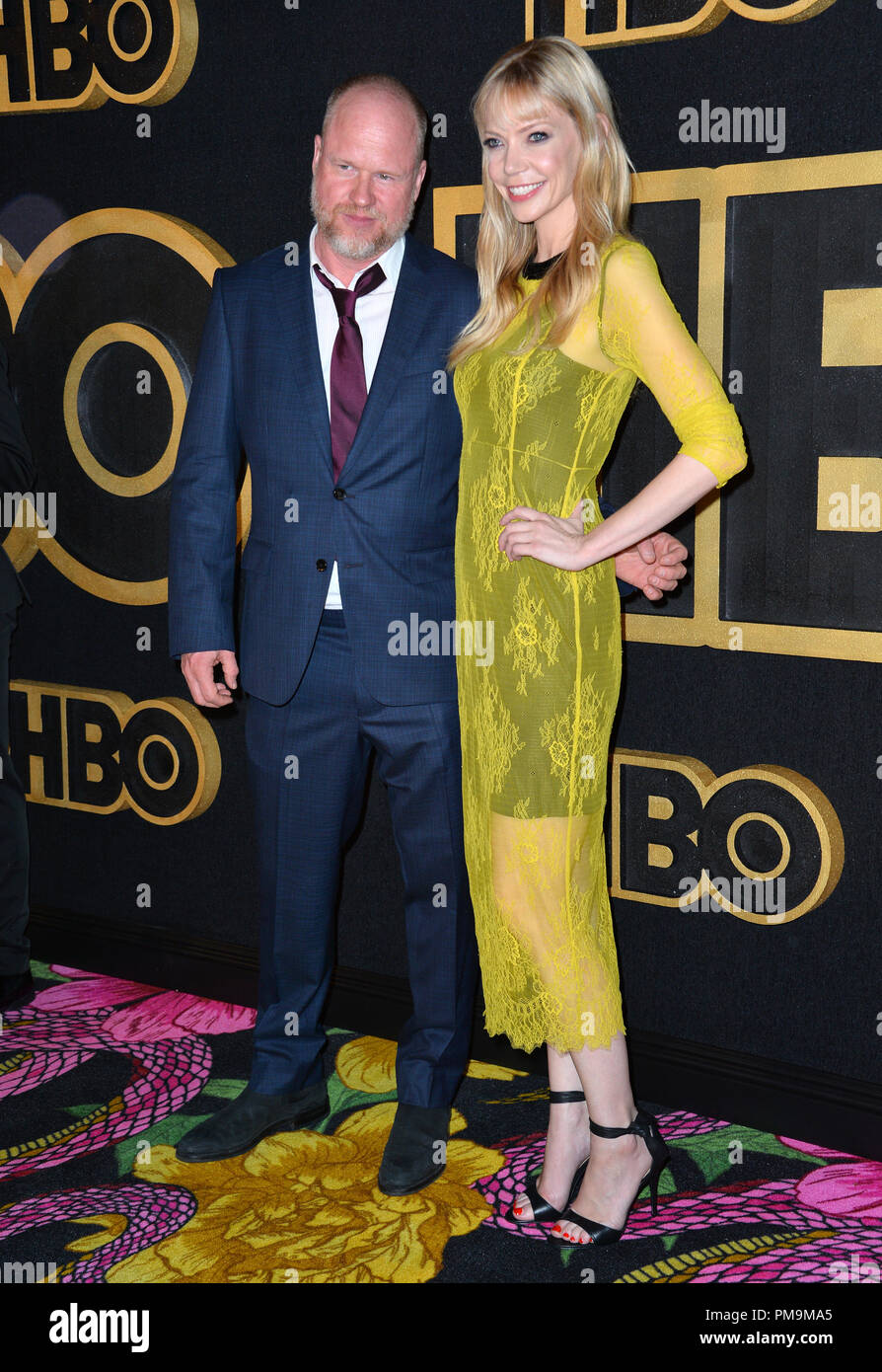 Los Angeles, USA.. September 17, 2018: Joss Whedon & Riki Lindhome at