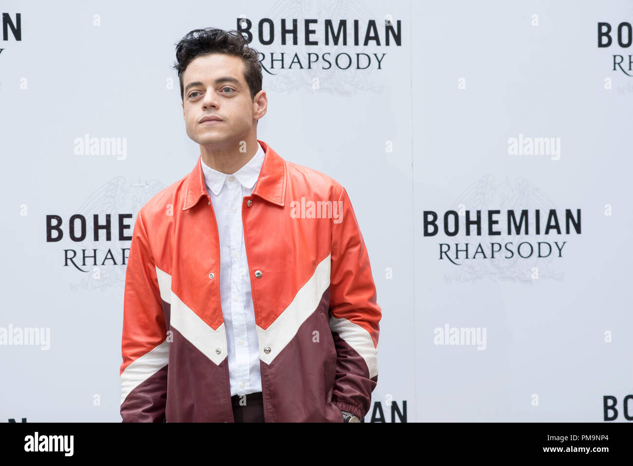Rome, Italy. 18th Sep 2018. Rami Malek attending the photocall of Bohemian  Rhapsody at Hotel De Russie in Rome Credit: Silvia Gerbino/Alamy Live News  Stock Photo - Alamy