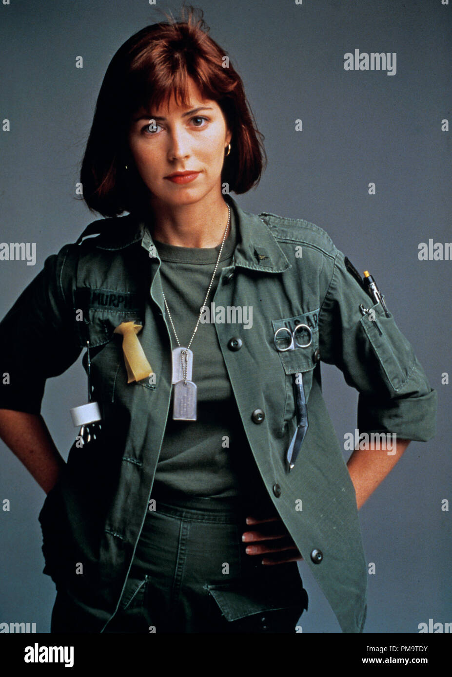 Studio Publicity Still from "China Beach" Dana Delany 1988  All Rights Reserved   File Reference # 31694282THA  For Editorial Use Only Stock Photo