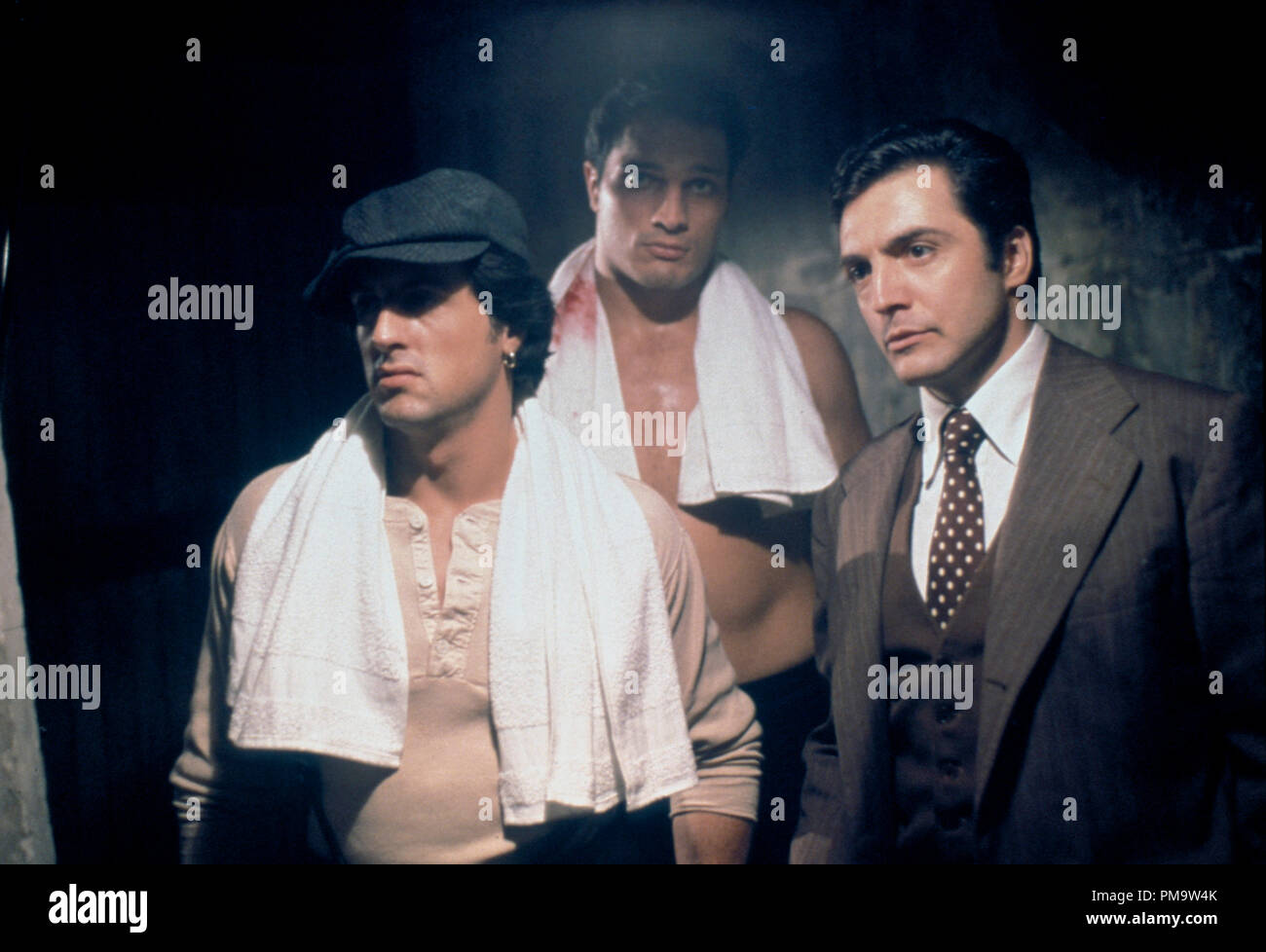 Studio Publicity Still from 'Paradise Alley' Sylvester Stallone, Lee Canalito, Armand Assante © 1978 Universal    All Rights Reserved   File Reference # 31720114THA  For Editorial Use Only Stock Photo