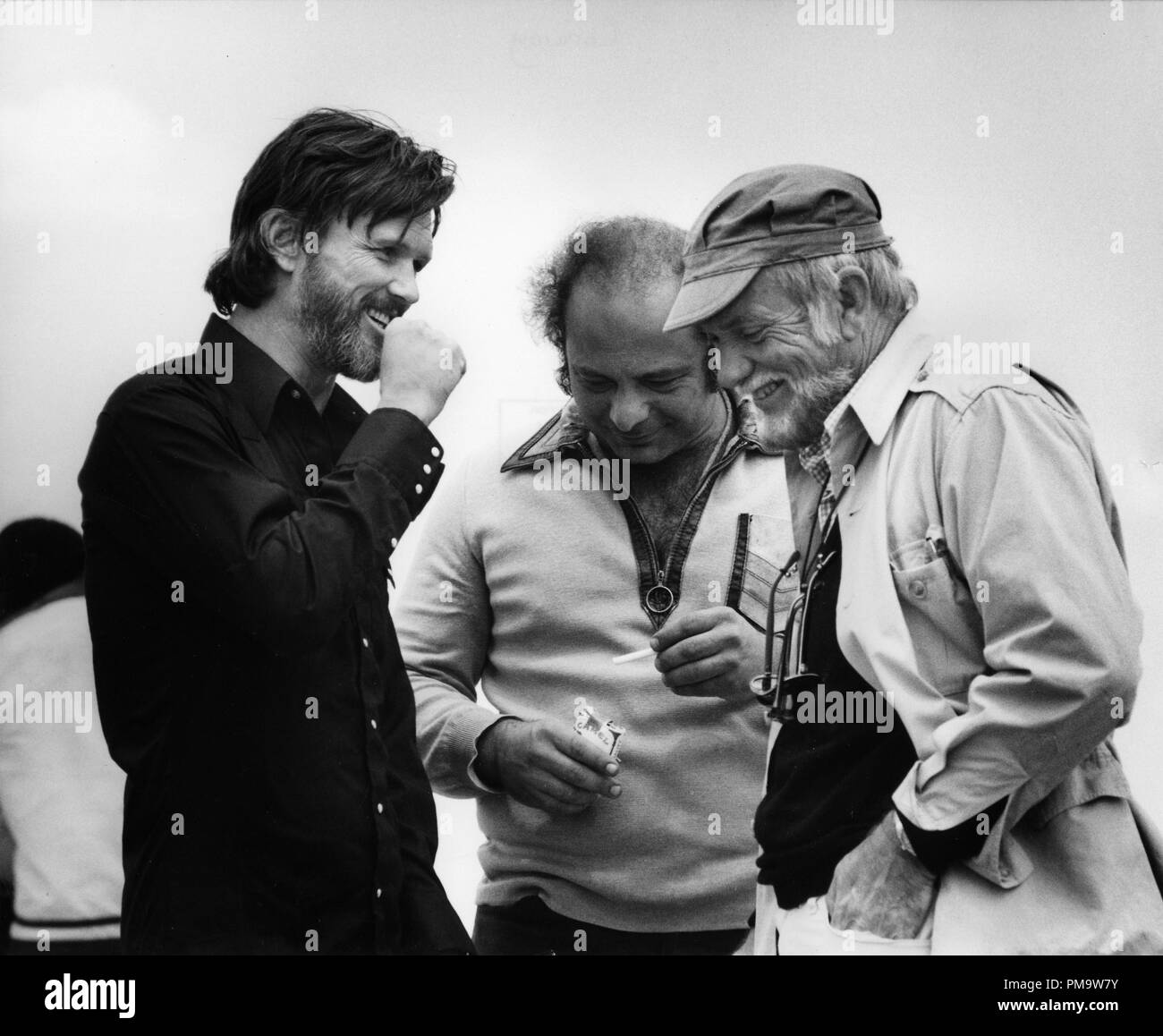 Studio Publicity Still from 'Convoy' Kris Kristofferson, Burt Young, Director Sam Peckinpah © 1978 United Artists    All Rights Reserved   File Reference # 31720195THA  For Editorial Use Only Stock Photo