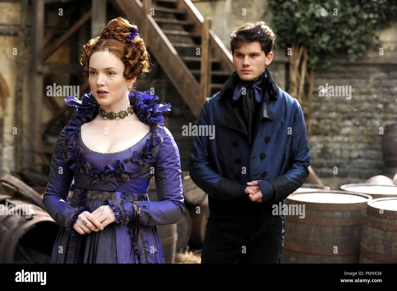 Holliday Grainger stars as Estella Jeremy Irvine stars as Pip in