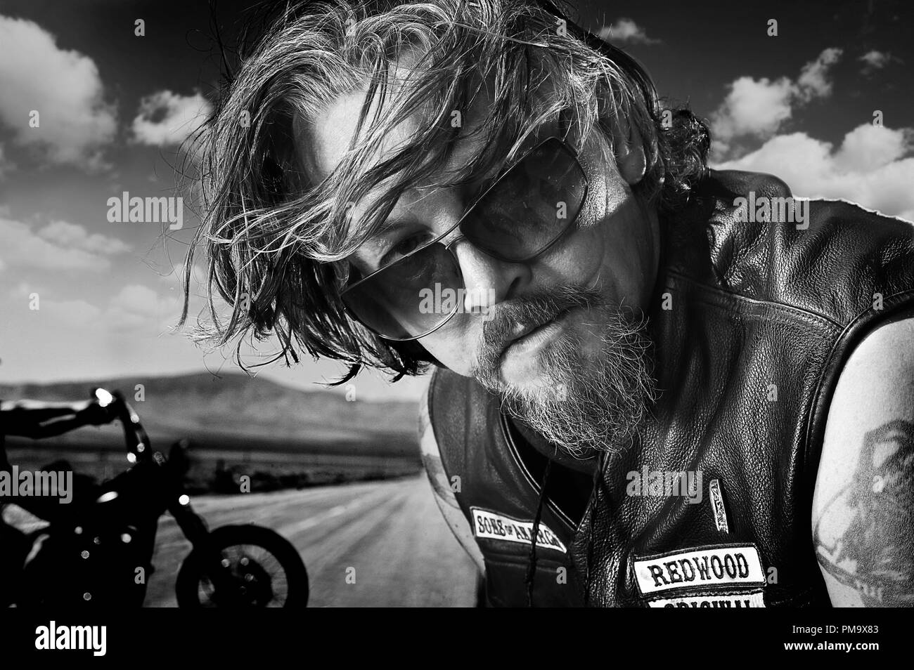 SONS OF ANARCHY: Tommy Flanagan in SONS OF ANARCHY Stock Photo