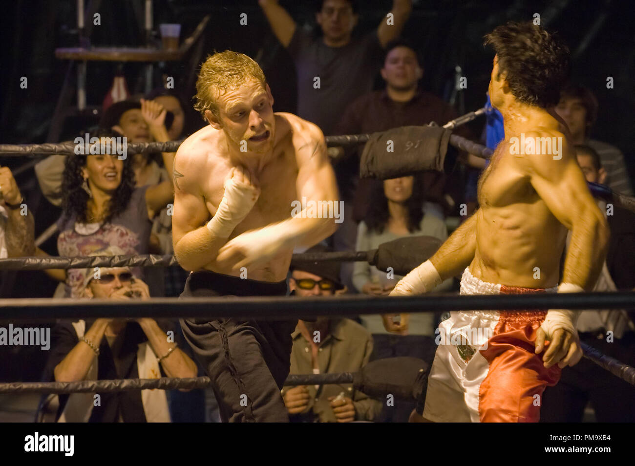 SONS OF ANARCHY: Episode 'OLD BONES'   'Half Sack'  (Johnny Lewis, R) fights for the club on SONS OF ANARCHY.  Photo Credit: Prashant Gupta / FX Stock Photo