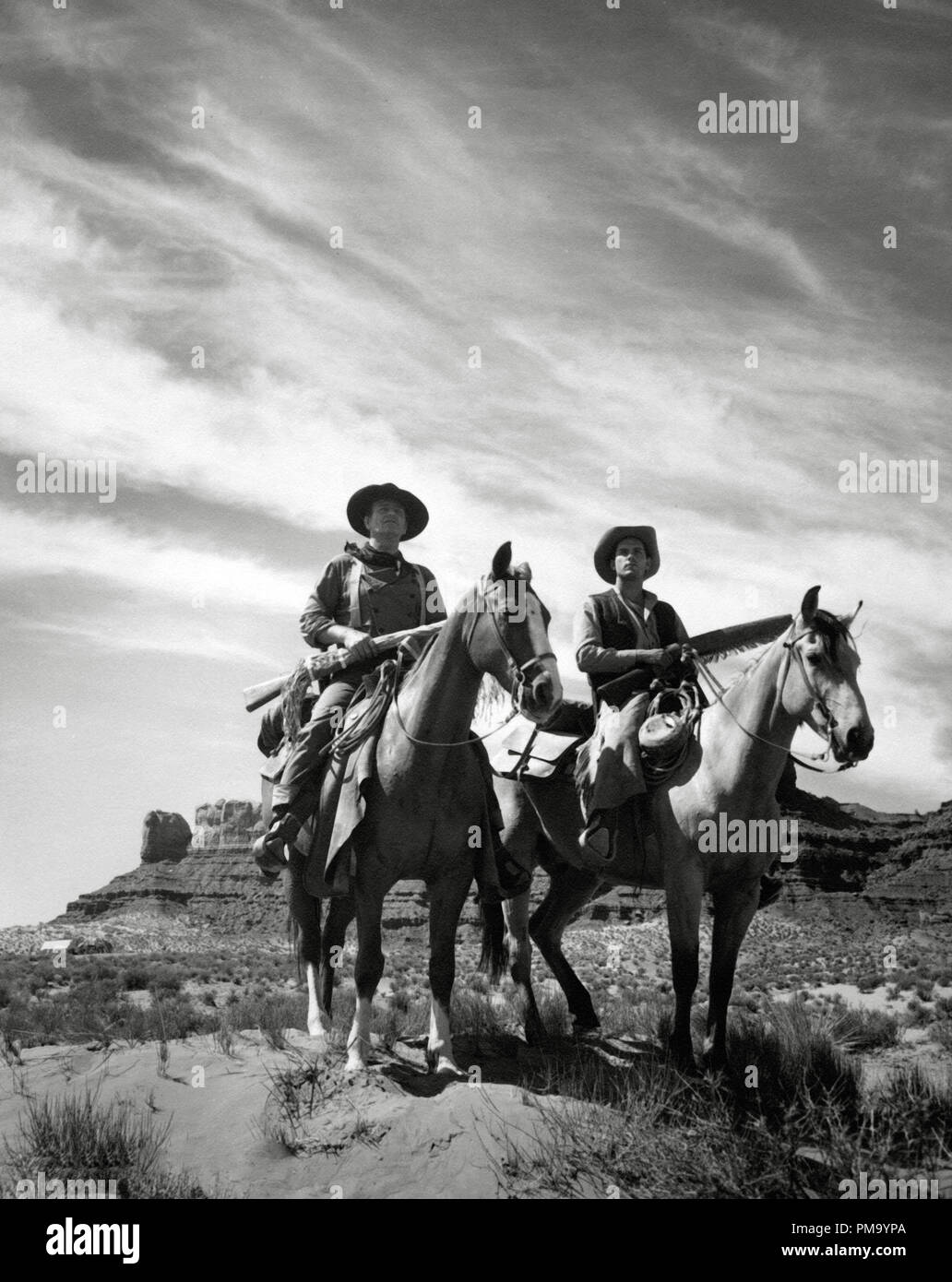 Studio Publicity Still: 'The Searchers'  John Wayne 1956 Warner  File Reference # 31780 276THA Stock Photo