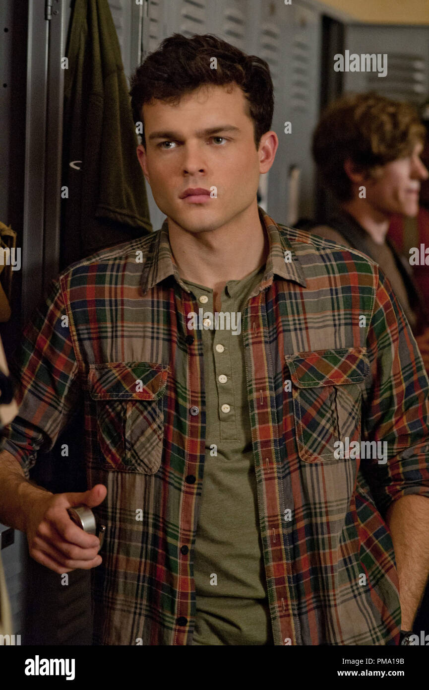 ALDEN EHRENREICH as Ethan Wate in Alcon Entertainment's supernatural love story “BEAUTIFUL CREATURES,” a Warner Bros. Pictures release. Stock Photo