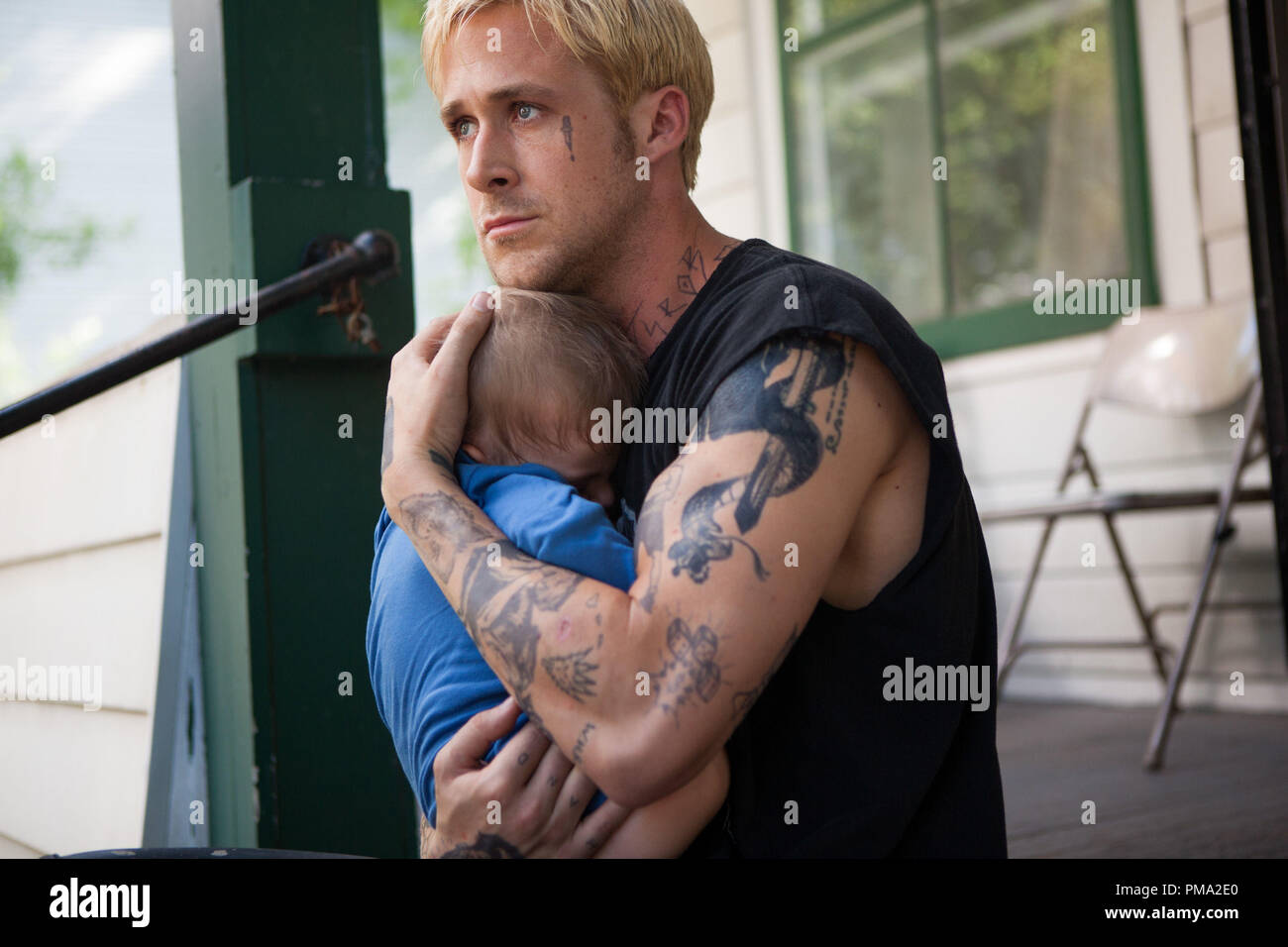 Ryan Gosling stars as Luke in Derek Cianfrance???s The Place Beyond the Pines, a Focus Features release. Credit:  Atsushi Nishijima Stock Photo