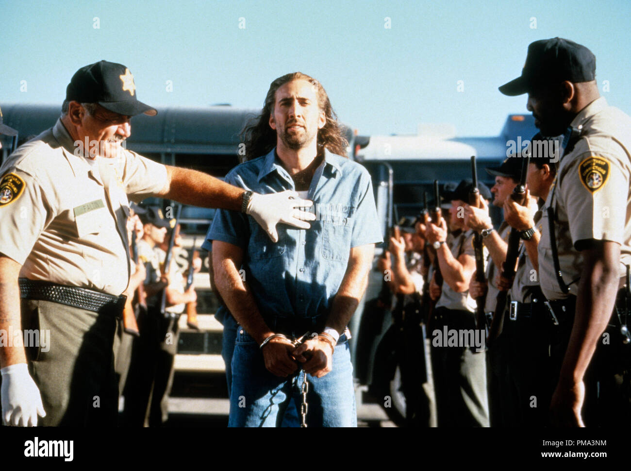 Con Air Nicolas Cage 1997 Touchstone Pictures Photo credit: Frank Masi Stock Photo
