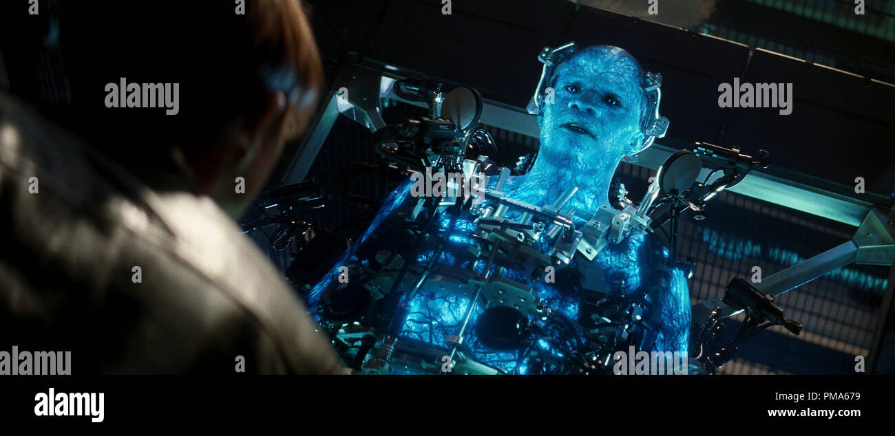 Jamie Foxx as Electro in Columbia Pictures' 'The Amazing Spider-Man' Stock Photo