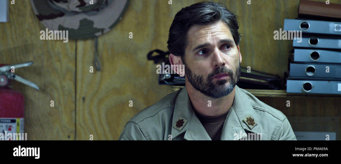 ERIC BANA as Lieutenant Commander Erik Kristensen in 'Lone Survivor' Stock Photo