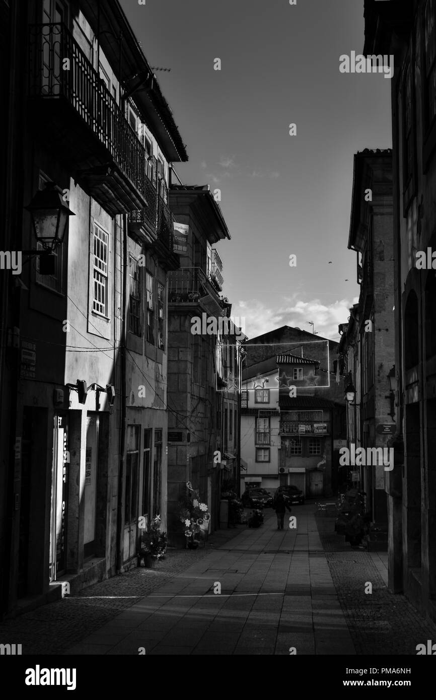 Chaves city in Portugal Stock Photo