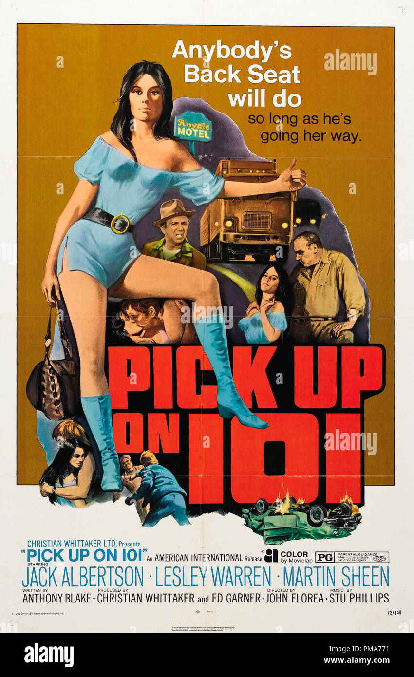 ' Pickup on 101' (1972) American International  Poster    File Reference # 32263 040THA Stock Photo