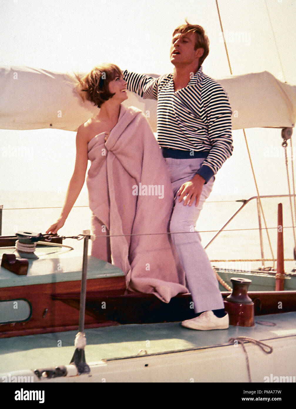 Robert Redford, Natalie Wood, "Inside Daisy Clover" (1965) Warner Brothers File Reference