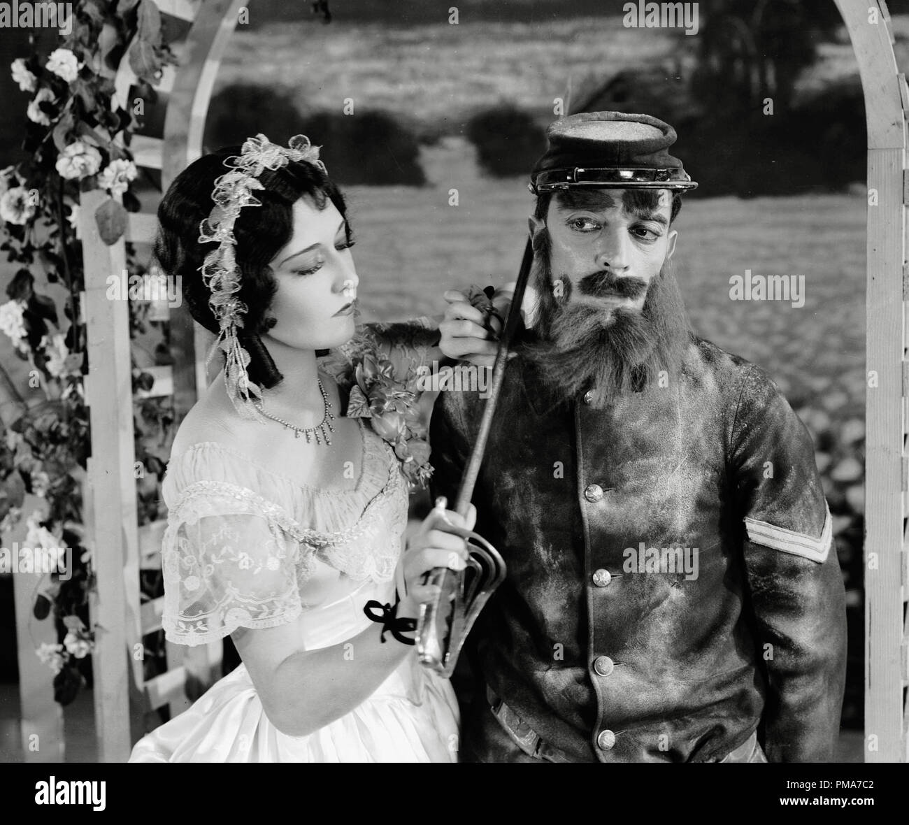 Dorothy Sebastian, Buster Keaton, "Spite Marriage", 1929 MGM File