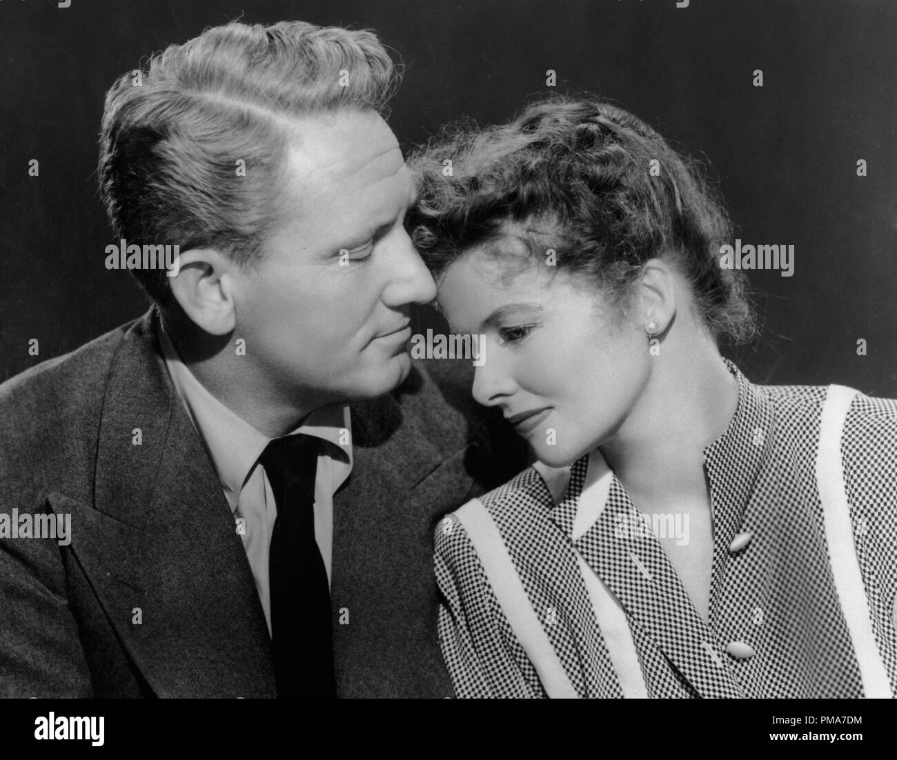 Spencer Tracy, Katharine Hepburn, 'Without Love', 1945 MGM  File Reference # 32263 308THA Stock Photo