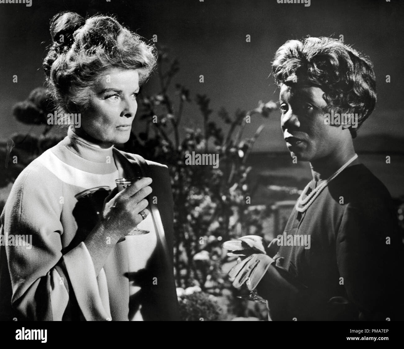 Katharine Hepburn Beah Richards Guess Who S Coming To Dinner 1967 Columbia Pictures File