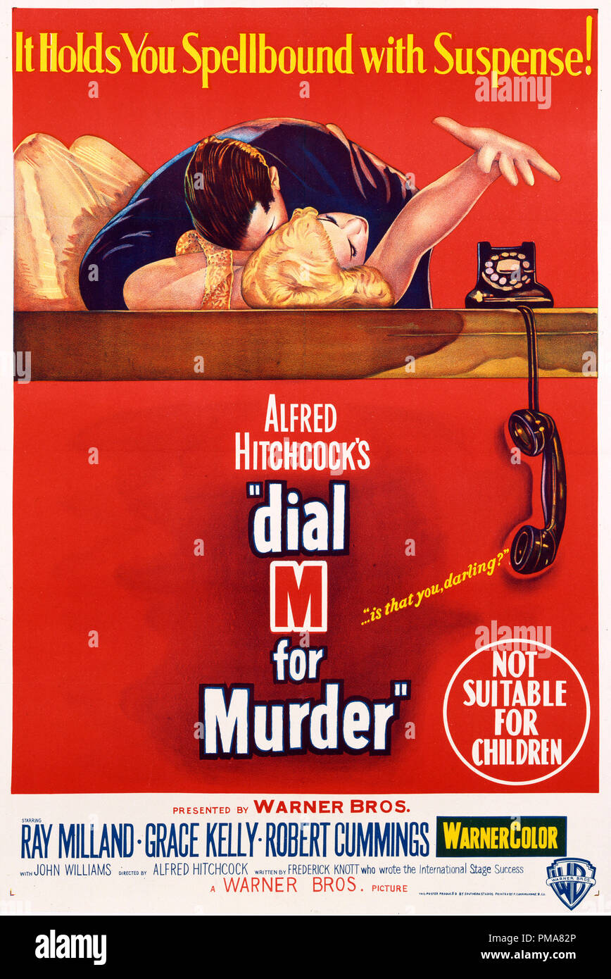 24x36 Dial M for Murder Vintage Movie Poster