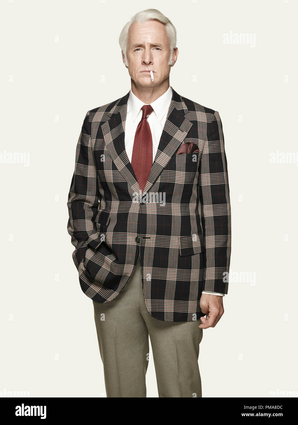 John Slattery as Roger Sterling MAD MEN Season 7B, Gallery Photo Credit Frank Ockenfels 3/AMC