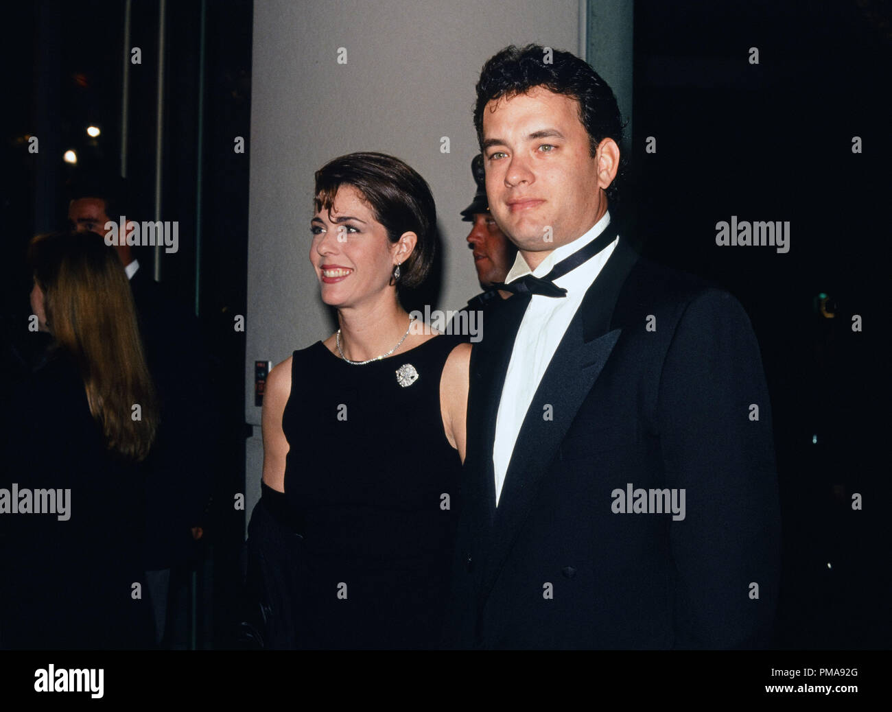 Tom Hanks and wife Rita Wilson circa 1991   © JRC /The Hollywood Archive  -  All Rights Reserved  File Reference # 31955 743JRC Stock Photo