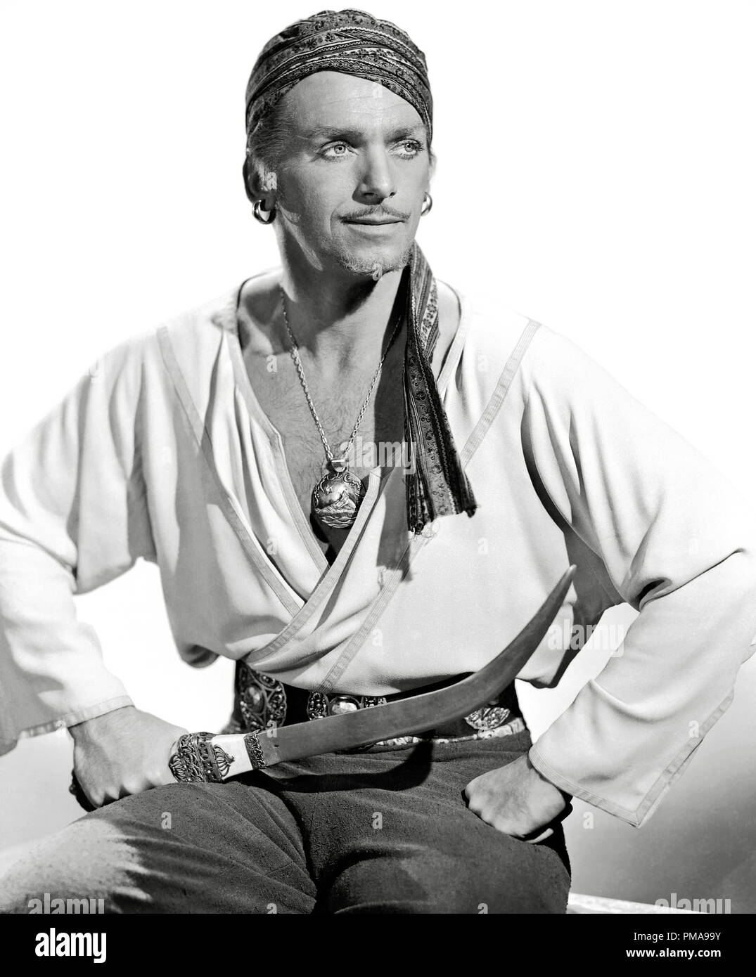 Douglas Fairbanks Jr, 'Sinbad the Sailor', 1947 RKO productions    File Reference # 31955 884THA Stock Photo