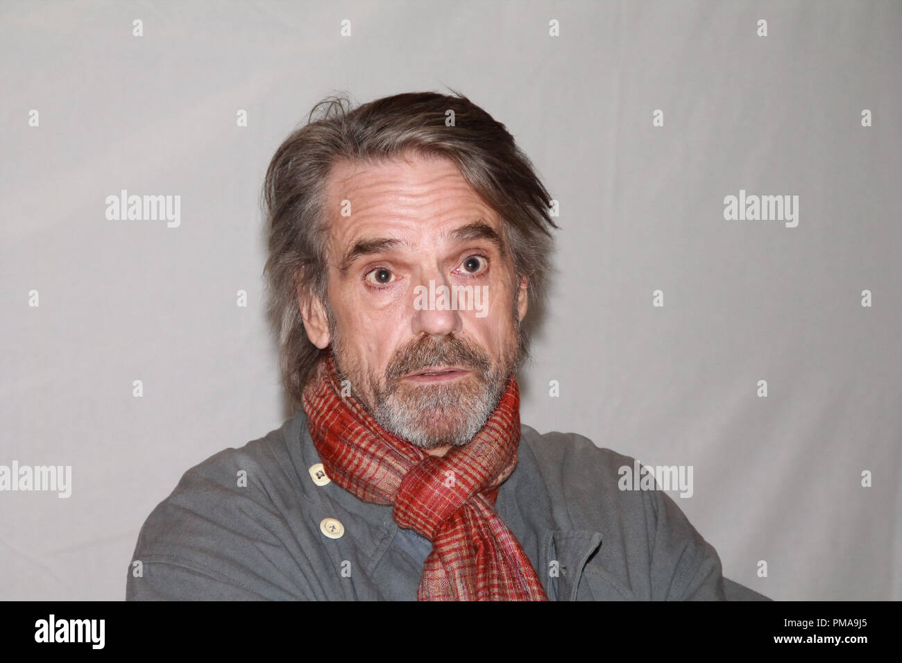 Jeremy Irons 'Borgias' Portrait Session, May 4, 2013. Reproduction by American tabloids is absolutely forbidden. File Reference # 31963 003JRC  For Editorial Use Only -  All Rights Reserved Stock Photo
