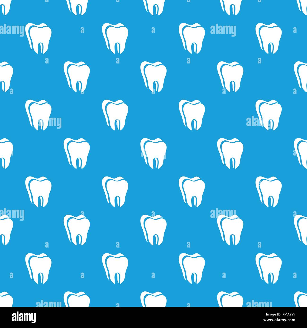 Canine tooth pattern vector seamless blue Stock Vector Image & Art Alamy