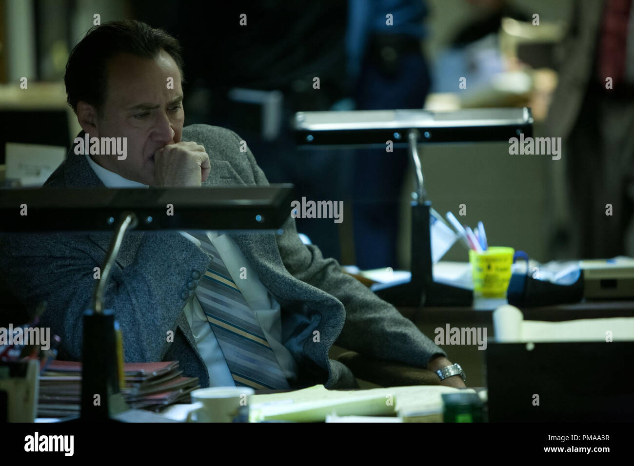 Still of Nicolas Cage in "The Frozen Ground" (2013 Stock Photo Alamy
